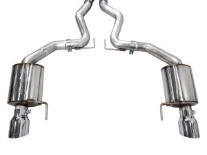 Ford Mustang Performance Exhaust - AWE Tuning - Cat Back, Touring Edition - Chrome Silver - 2024+ Ford Mustang Performance Exhaust - AWE Tuning - Cat Back, Touring Edition - Chrome Silver - 2024+